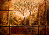 oil painting-contemporary trees 2